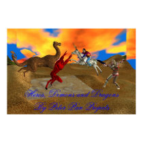 Heros, Demons and Dragons posters