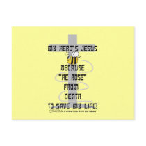Hero's Jesus postcards by creationhrt Hero's Jesus postcards
