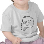 Herp Derp Idiot Rage Face Meme T Shirt