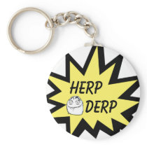 Herp Derp Keychain