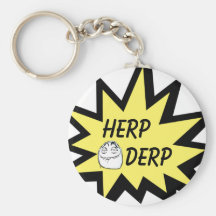 Herp Derp Keychain
