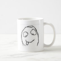 Herp Derp Rage Comic Coffee Mugs