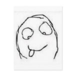 Herp Derp Rage Comic Postcards