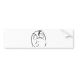 Herp Rage Face bumper stickers