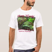Herp World Napping Lizard T-Shirt