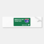 Herpetology Next Exit Bumper Stickers