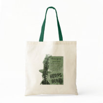 Herps Rule Iguana Tote Bag by ZoologicallyInclined Herps Rule Iguana Tote Bag
