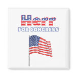 Herr for Congress Patriotic American Flag magnets