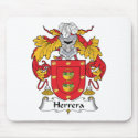 Herrera Family Crest mousepads by coatsofarms Herrera Family Crest mousepads