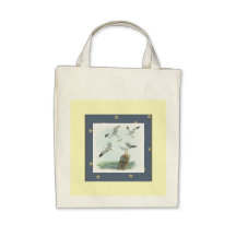 Herring Gull Cottage Tote Bag