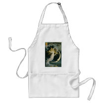 Herrmann ~ Maid of the Moon Vintage Magician Act Aprons
