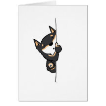 Herro There Shiba Inu greeting card!