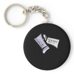 Hers And His Tickets keychains