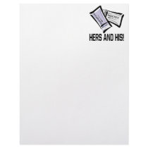 Hers And His Tickets Letterhead Template