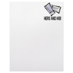 Hers And His Tickets Letterhead Template