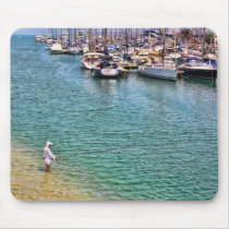 Herzliya Marina boats mousepads