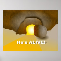 He's Alive! Posters