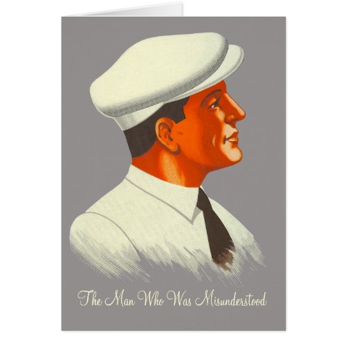 He’s Really Not So Vain – Just Misunderstood – Funny Retro Card