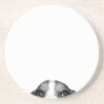 He's watching you! drink coaster