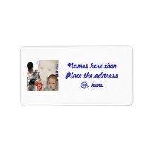 Hess Christmas Custom Address Labels