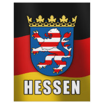 Hessen coat of arms personalized letterhead