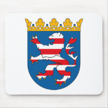 Hessen Coat of Arms Mousepad