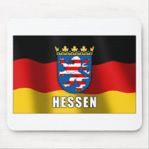 Hessen coat of arms mousepad