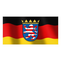Hessen coat of arms photo cards