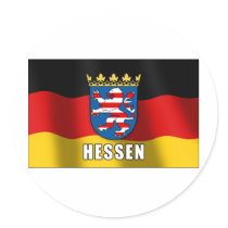 Hessen coat of arms stickers