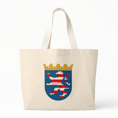 Hessen Coat of Arms Tote Bag by FlagTshirts