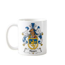 Hessen Family Crest mugs by coatsofarms Hessen Family Crest mugs