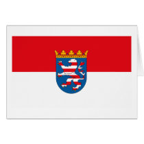 Hessen Flag Greeting Card by FlagTshirts Hessen Flag Greeting Card