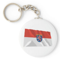 Hessen Flag Key Chain