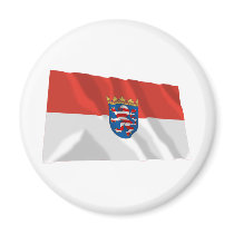 Hessen Flag magnets
