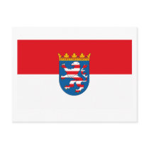 Hessen Flag Postcard by FlagTshirts Hessen Flag Postcard
