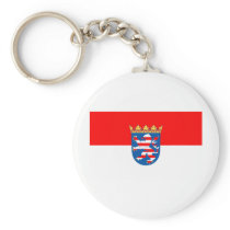 Hessen Flagge Key Chain