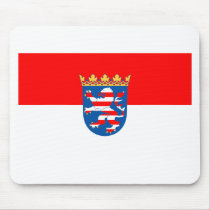 Hessen Flagge Mousepads