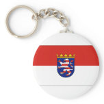 Hessen Germany Flag Key Chain
