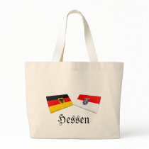 Hessen, Germany Flag Tiles bags