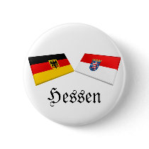 Hessen, Germany Flag Tiles buttons