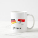 Hessen, Germany Flag Tiles mugs