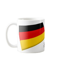 Hessen, Germany Flag Tiles mugs by Vexillophile Hessen, Germany Flag Tiles mugs
