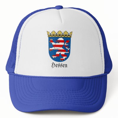 Hessen Wappen Coat of Arms Trucker Hats by wesleyowns