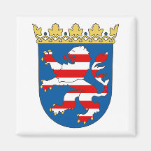 Hessen Wappen Refrigerator Magnet