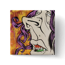 art, artsprojekt, skateboarding, skate culture, graffiti, underground, hip hop, fine art, mixed media, andy howell, andy howell postcards, andy howell postage, andy howell stamps, andy howell mugs, andy howell shoes, andy howell calenders, andy howell bags, andy howell buttons, andy howell hats, andy howell mousepads, andy howell stickers, andy howell posters, andyhowell.com, intoxicating, fear, passion, element skateboards, the history of skateboard art, pro skateboarder, new deal skateboards, giant distribution, andy how, Button with custom graphic design