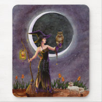 'Hester and the Owl' Mousepad mousepads