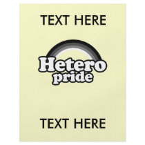 HETERO PRIDE T-SHIRT flyers