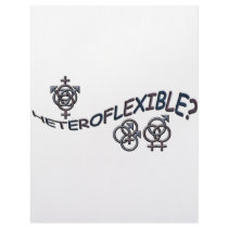 HETEROFLEXIBLE II SWINGERS SYMBOL LETTERHEAD DESIGN