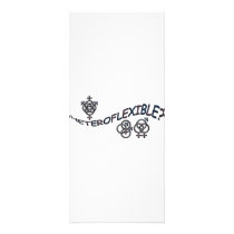 HETEROFLEXIBLE II SWINGERS SYMBOL CUSTOM RACK CARD