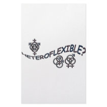 HETEROFLEXIBLE II SWINGERS SYMBOL CUSTOMIZED STATIONERY